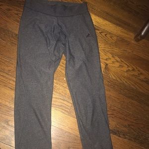 Adidas Grey cropped leggings